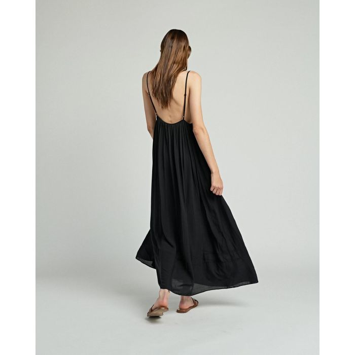 Robe longue dos nu fines bretelles Ragdoll LA 