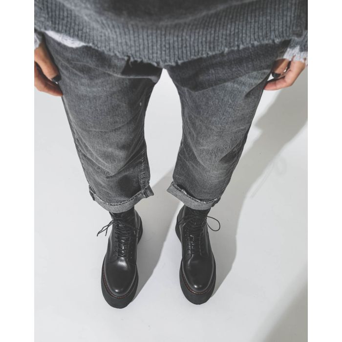 R13 R13 X-Stack Boot - Black