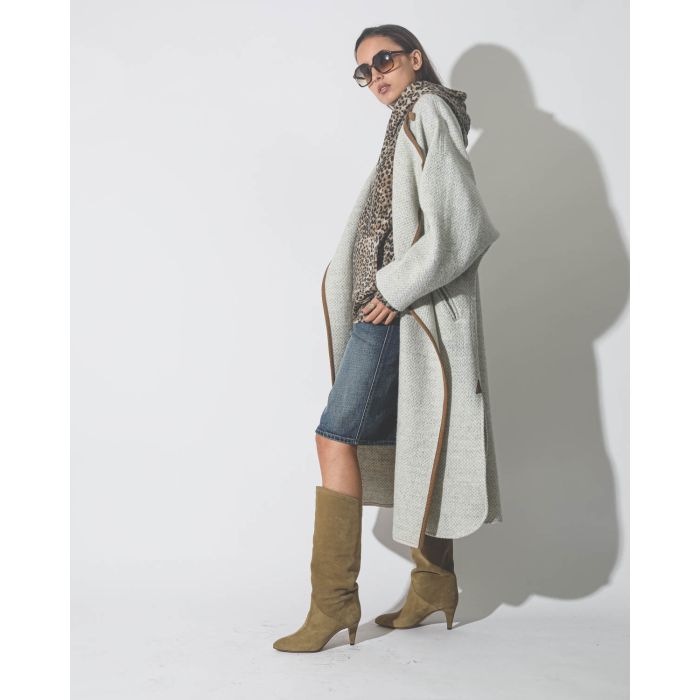 Manteau Jolni Isabel Marant Etoile beige. 
