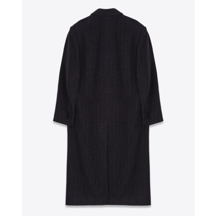 Manteau long Lexana Isabel Marant Etoile bleu marine. Vue dos. 