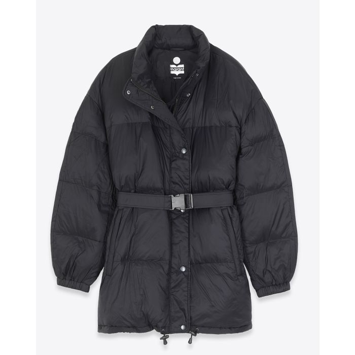 Manteau Dilys Isabel Marant Etoile noir.
