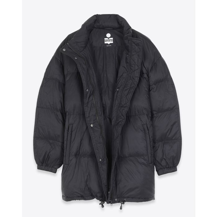 Manteau Dilys Isabel Marant Etoile noir.
