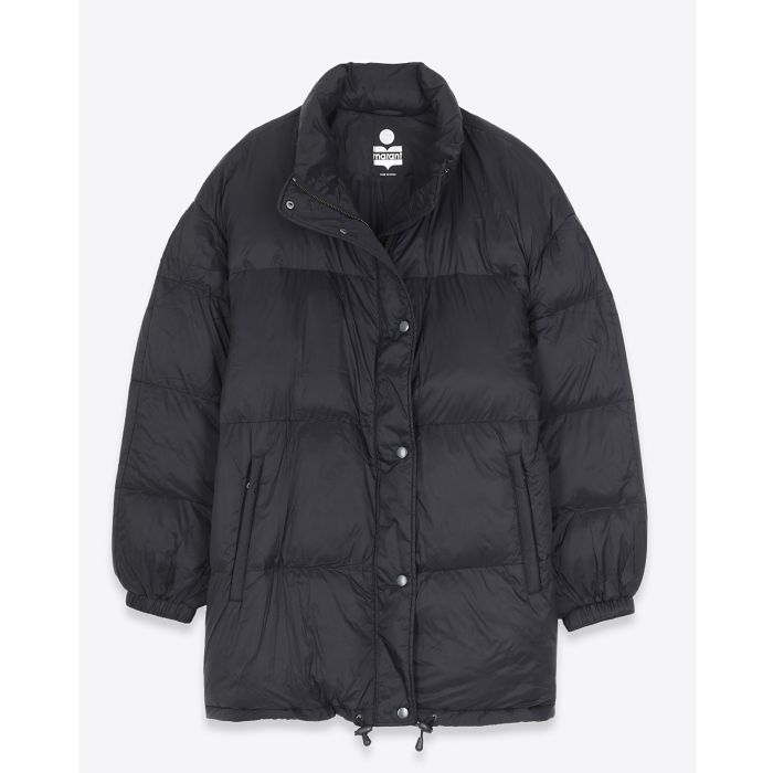 Manteau Dilys Isabel Marant Etoile noir.
