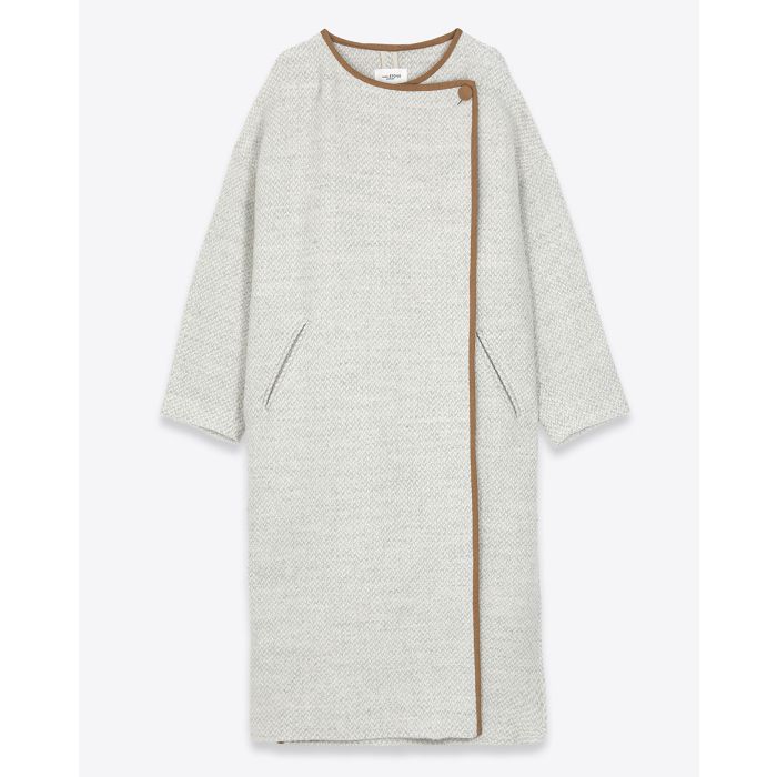 Manteau Jolni Isabel Marant Etoile beige. 
