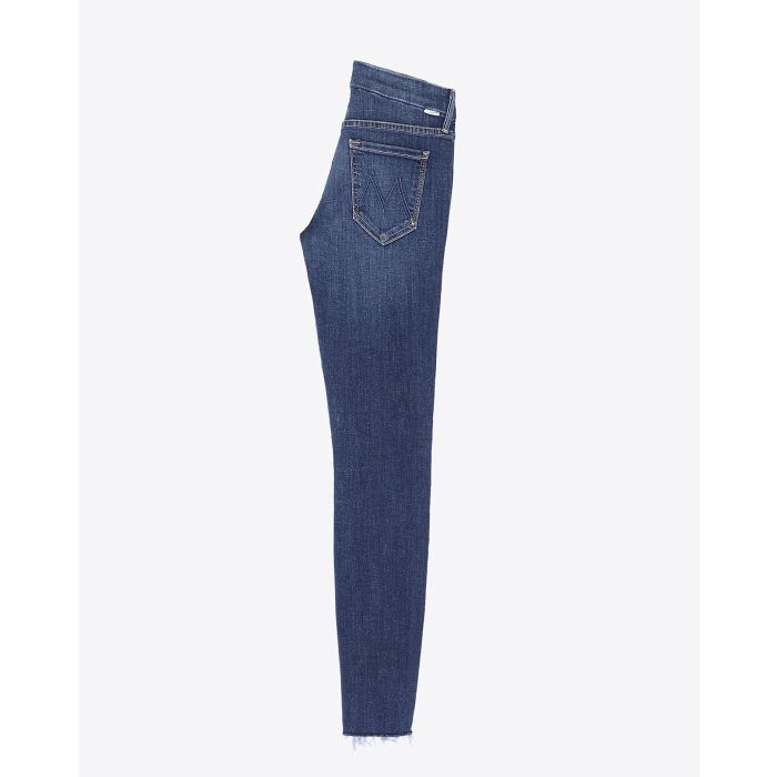 Mother Denim Looker Ankle Fray  Girl Cruch 