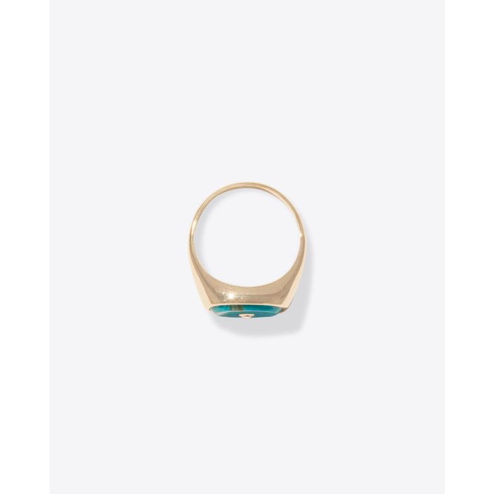 Pascale Monvoisin Bague Chevalière  Orso Turquoise  
