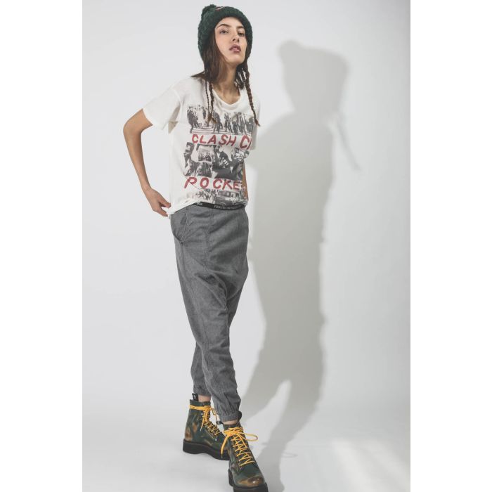 Pantalon sarouel FUUF Lounge Pant - Charcoal r13