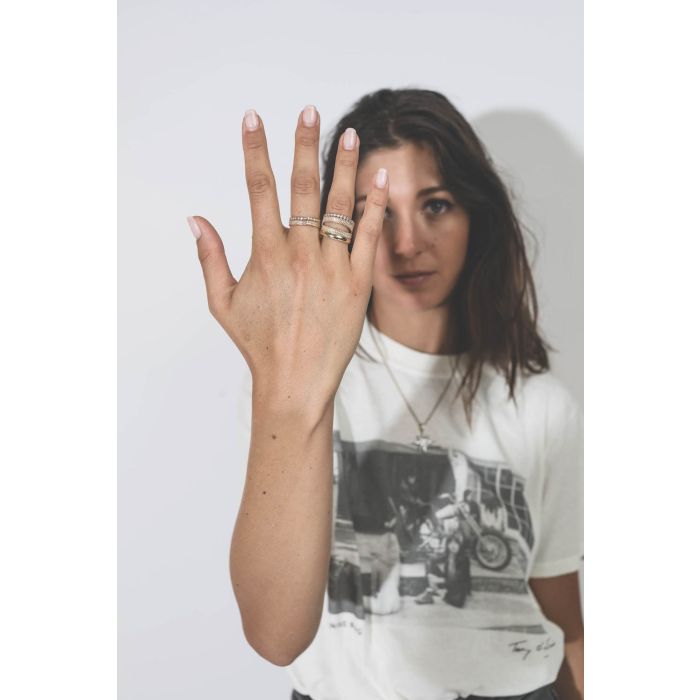 Bague Jil N°2 Pascale Monvoisin en or 