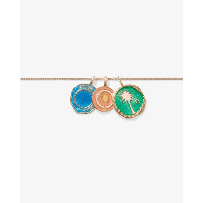 Pendentif Faro Bijoux Pascale Monvoisin vert 