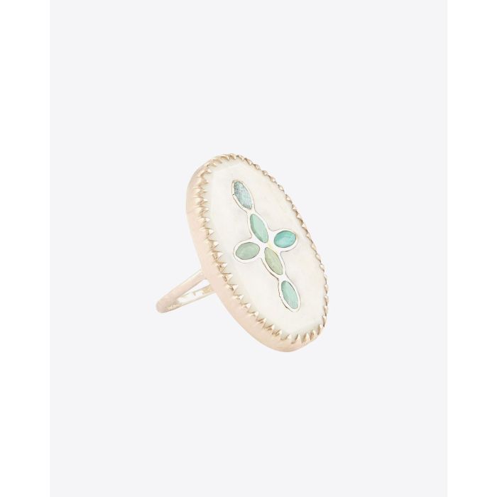 Pascale Monvoisin Bowie N°3 Bague Or & Turquoise 