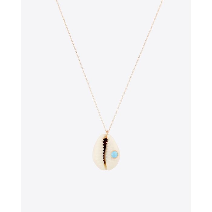 Pascale Monvoisin Cauri Turquoise Collier  