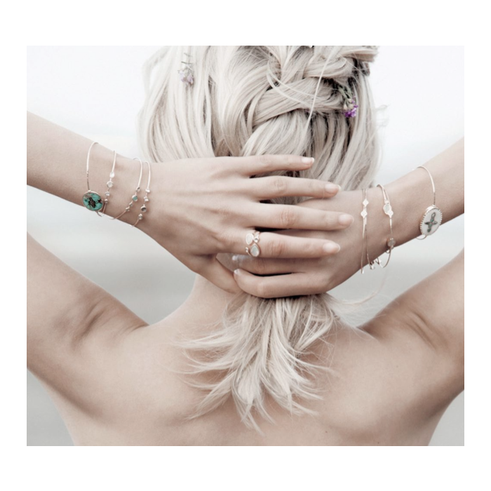 Pascale Monvoisin Garance N°2 Bracelet_Os & Turquoise 