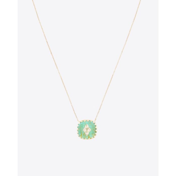 Pascale Monvoisin Pierrot N°2 Collier Turquoise   