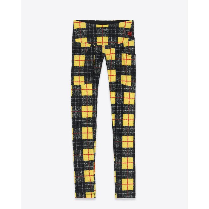 Leggings Patch Pocket R13 Denim jaune.  
