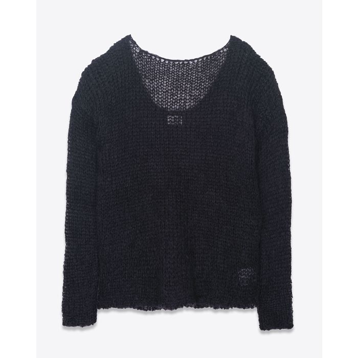 Mikuta Pull Mohair Noir