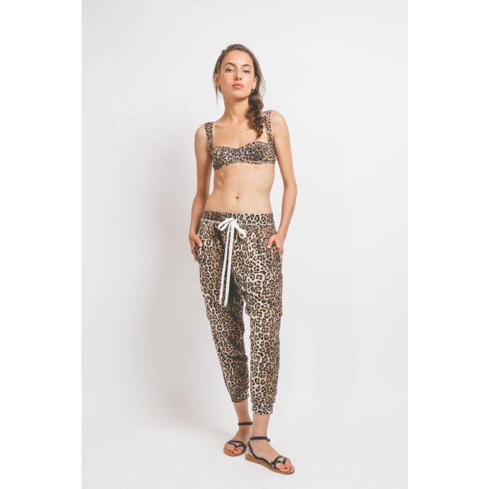 R13 Harem Sweatpants - Leopard