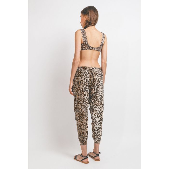R13 Harem Sweatpants - Leopard