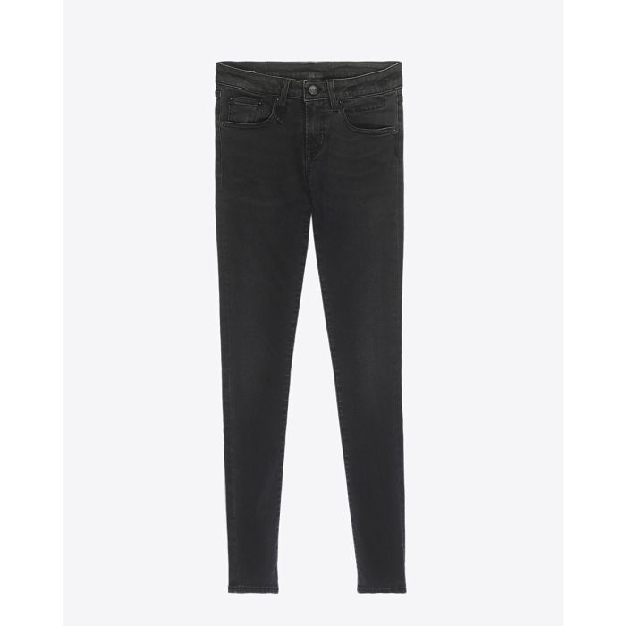 R13 Denim Collection Kate Skinny - Black Country 