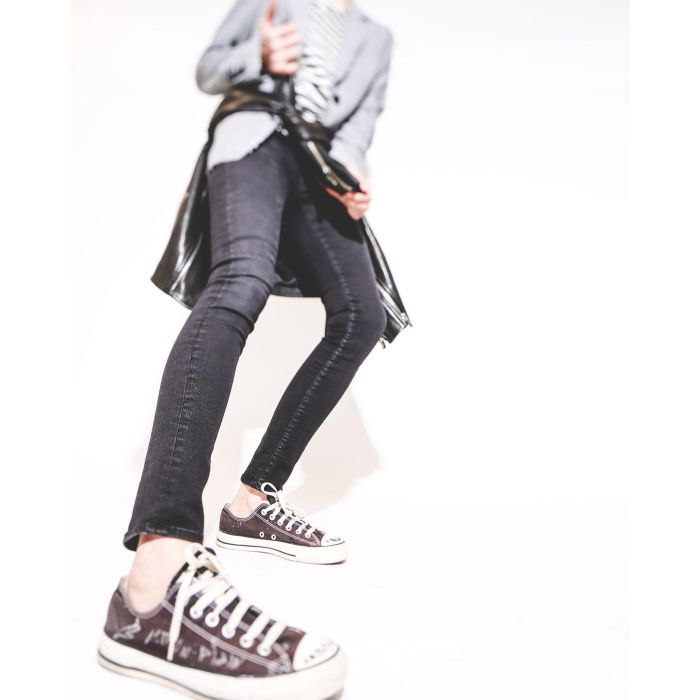 R13 Denim Collection Kate Skinny - Black Country 