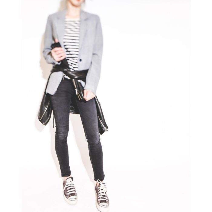 R13 Denim Collection Kate Skinny - Black Country
