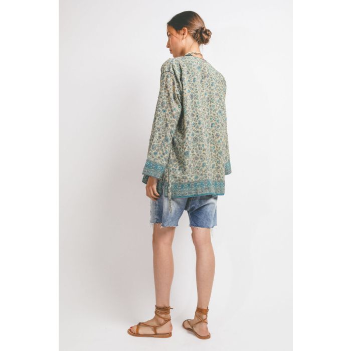 R13 Marky Drop Short - Bain Blue
