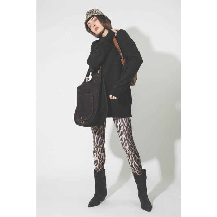 Leggings imprimé léopard Patch Pocket R13 Denim 