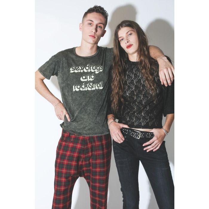 R13 Denim Permanent Boy Skinny - Black