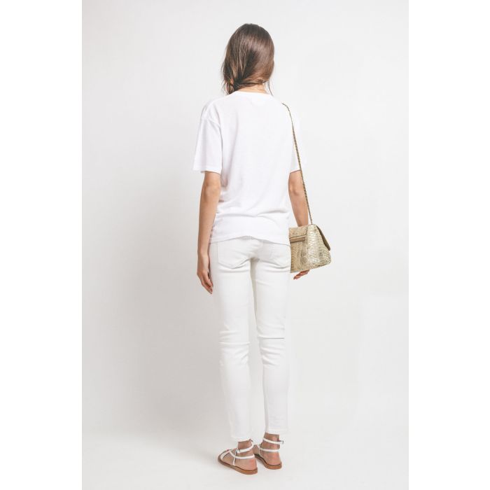 R13 Boy Skinny - White Riot