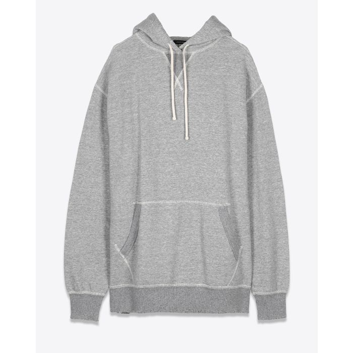 R13 Vintage R13 Hoodie - Heather Grey