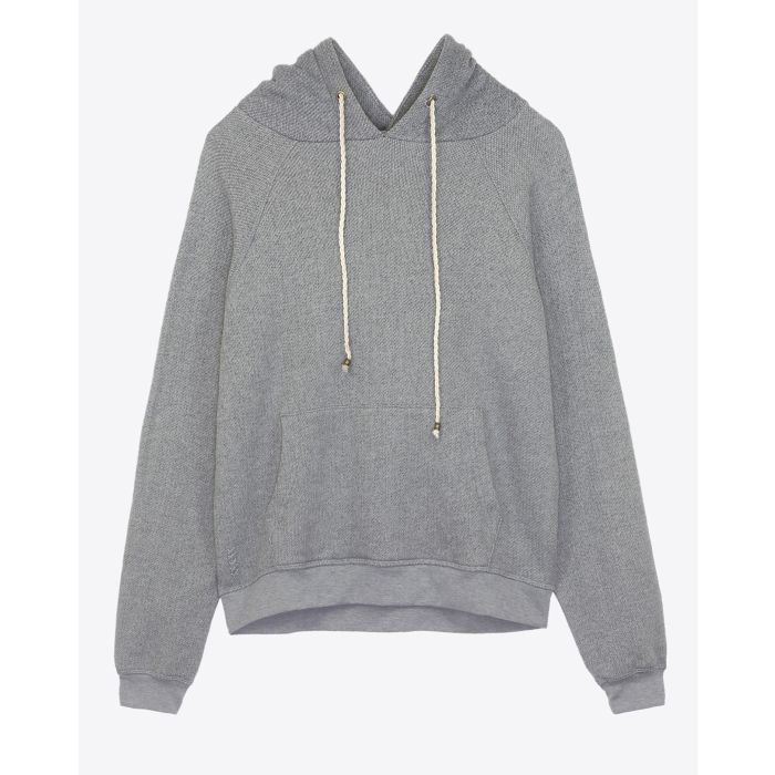 Ragdoll LA Oversized Pull On Hoodie - Grey Melange  