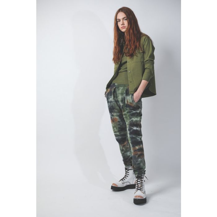 Raquel Allegra Easy Pant - Army Camo TD  