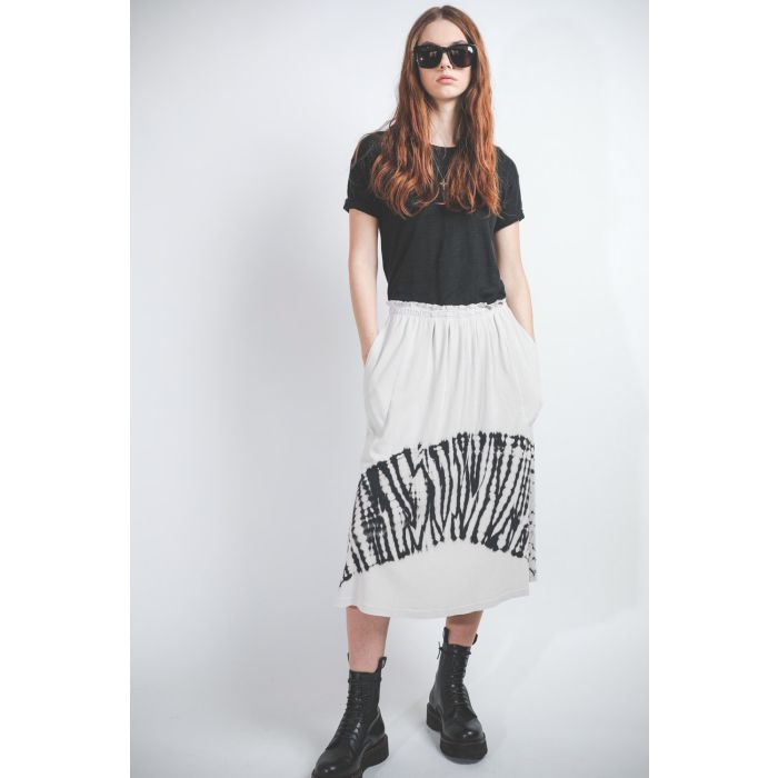 Raquel Allegra Skirt TD - Black White TD  