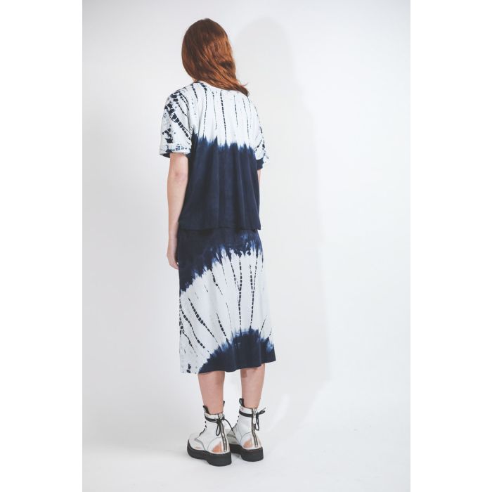 Raquel Allegra Skirt TD - Indigo White TD  