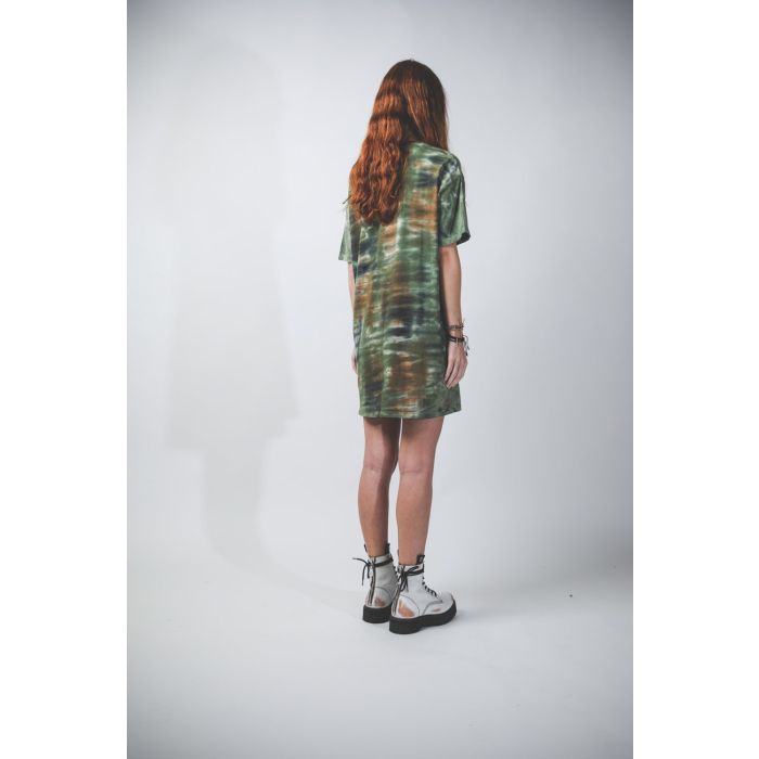 Raquel Allegra T-Shirt Dress - Army Camo TD  