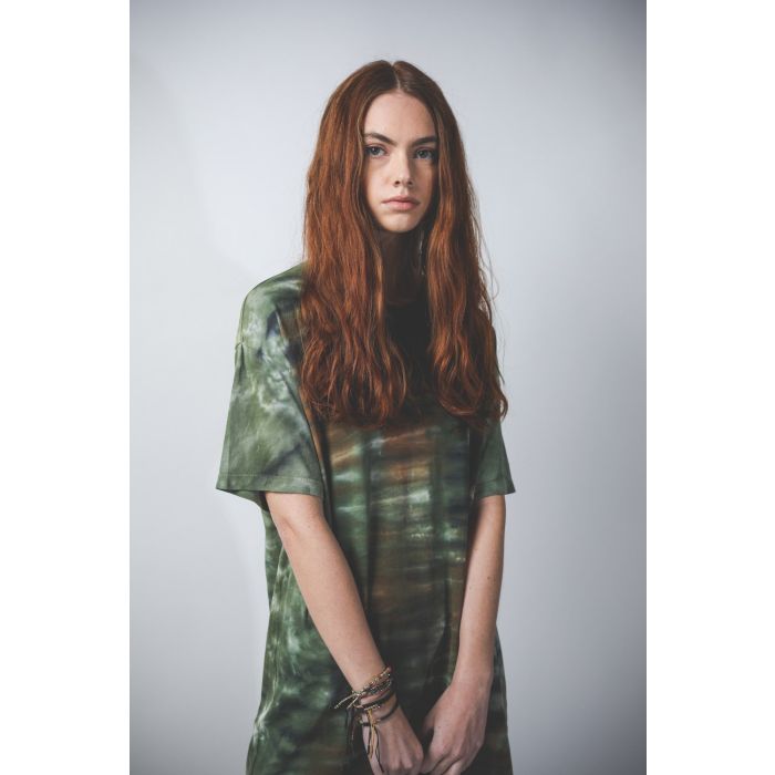 Raquel Allegra T-Shirt Dress - Army Camo TD  