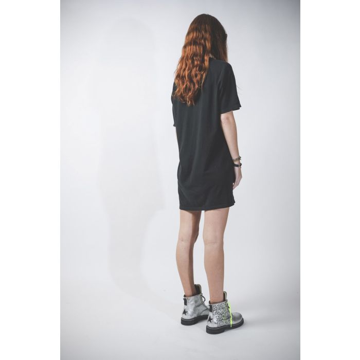 Raquel Allegra T-Shirt Dress - Black  