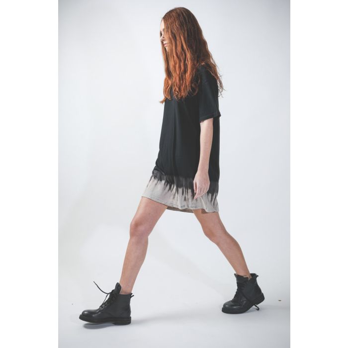 Raquel Allegra T-Shirt Dress - Black Horizon TD 