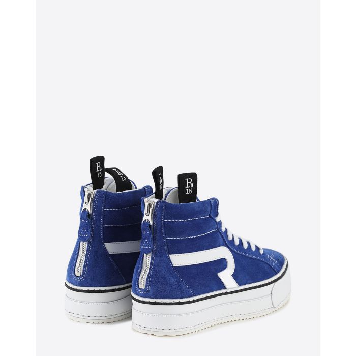 Sneakers Rogue coloris bleu R13 Denim 