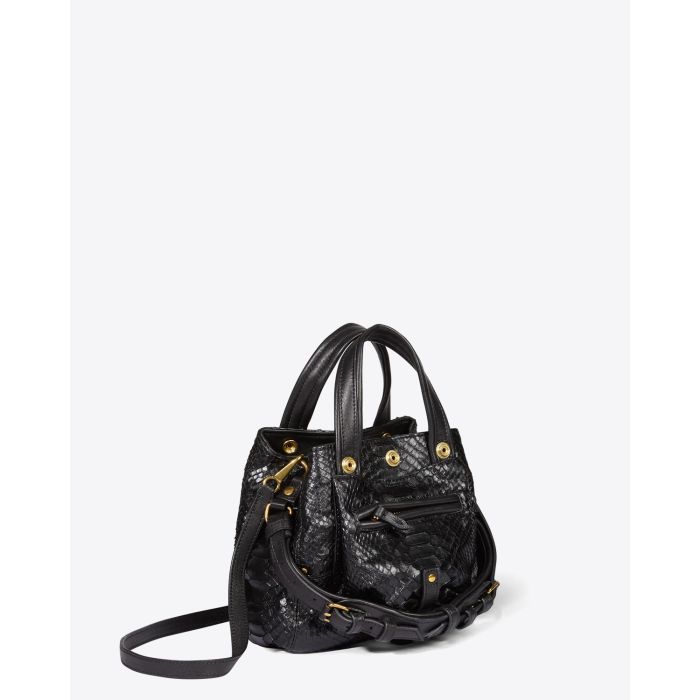Sac Billy Nano Python Noir Jerome Dreyfuss
