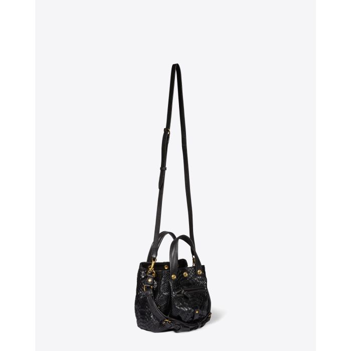 Jerome Dreyfuss Sac Billy Nano Python Noir