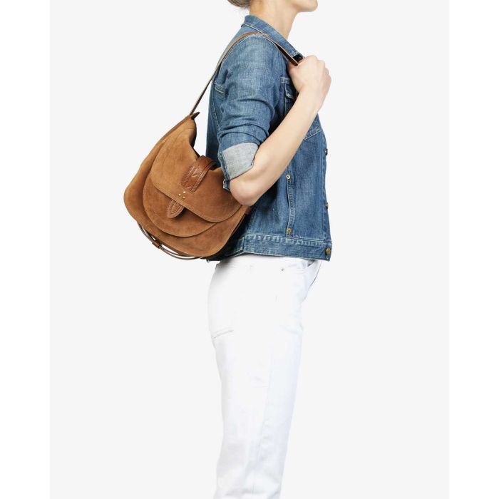 Sac Mario Jérôme Dreyfuss en cuir tabac 