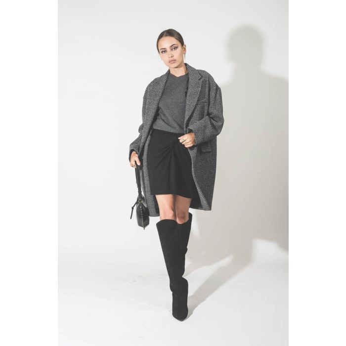 Isabel Marant Sac Oskan Lune en cuir Noir 