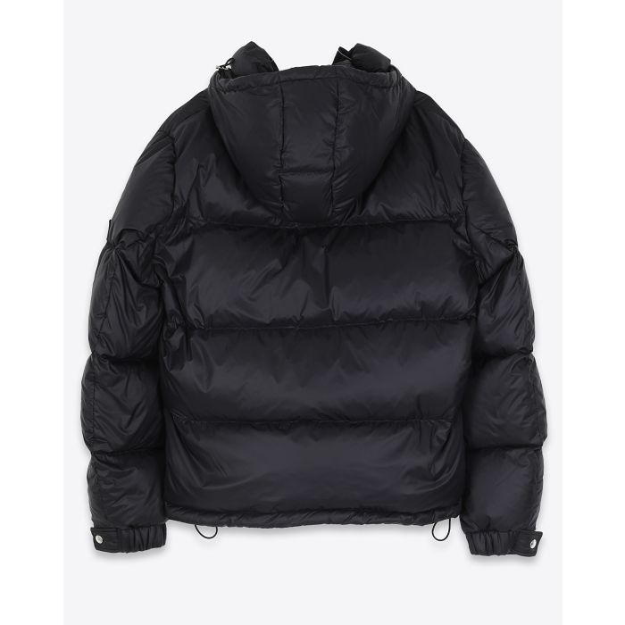 Doudoune White Space Scott Down Jacket Black. Dos.
