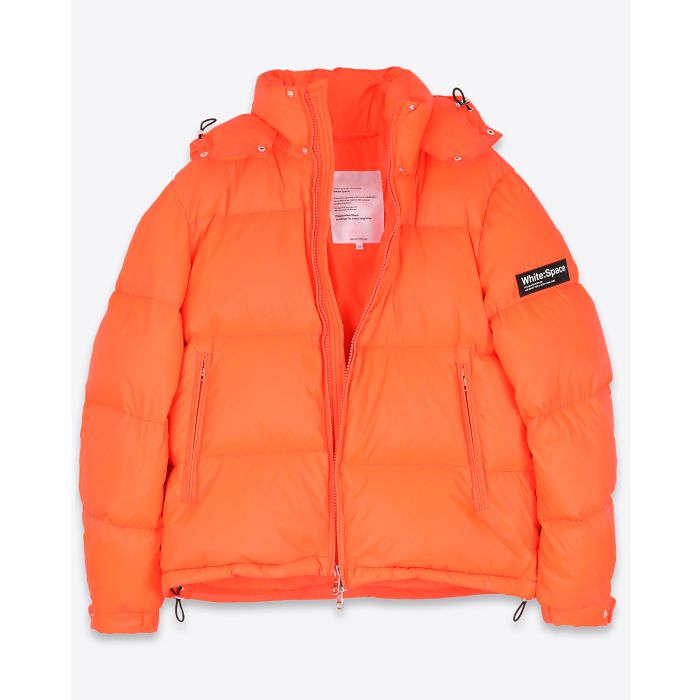 Doudoune White Space Scott Down Jacket Coral. Ouverte.