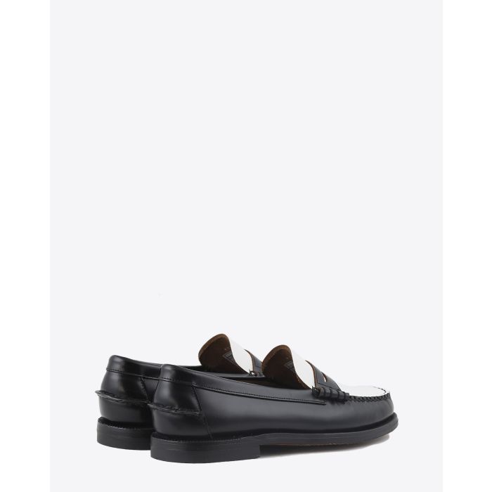 Sebago Mocassins Classic Dan - Black White
