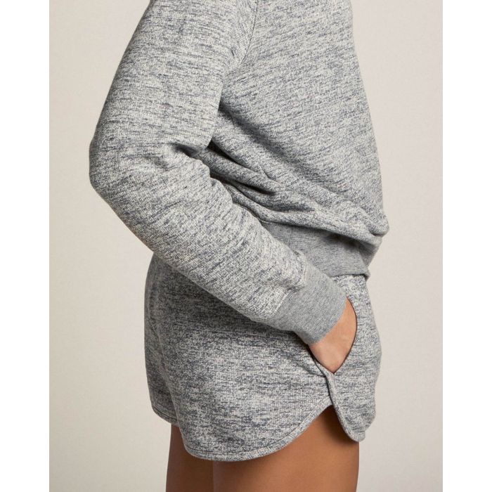 Golden Goose Shorts Diana - Grey Melange / Gold