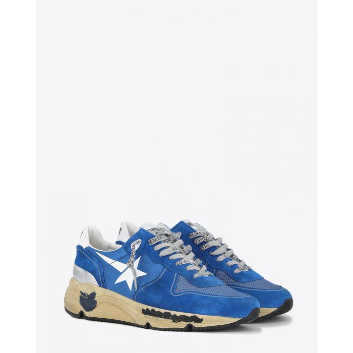 Sneakers Golden Goose Men Running Sole - Blue White 50669
