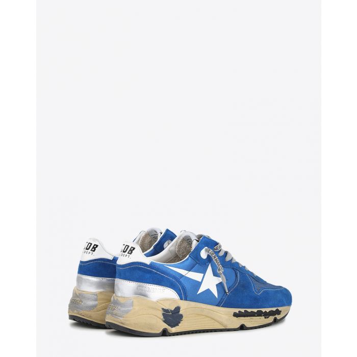 Sneakers Golden Goose Men Running Sole - Blue White 50669