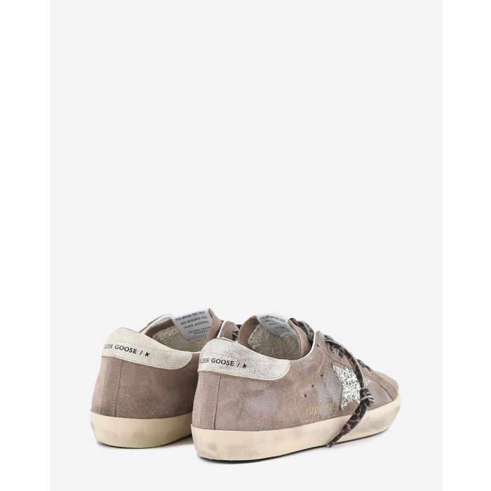 Sneakers Golden Goose  Superstar Taupe Platinium White 