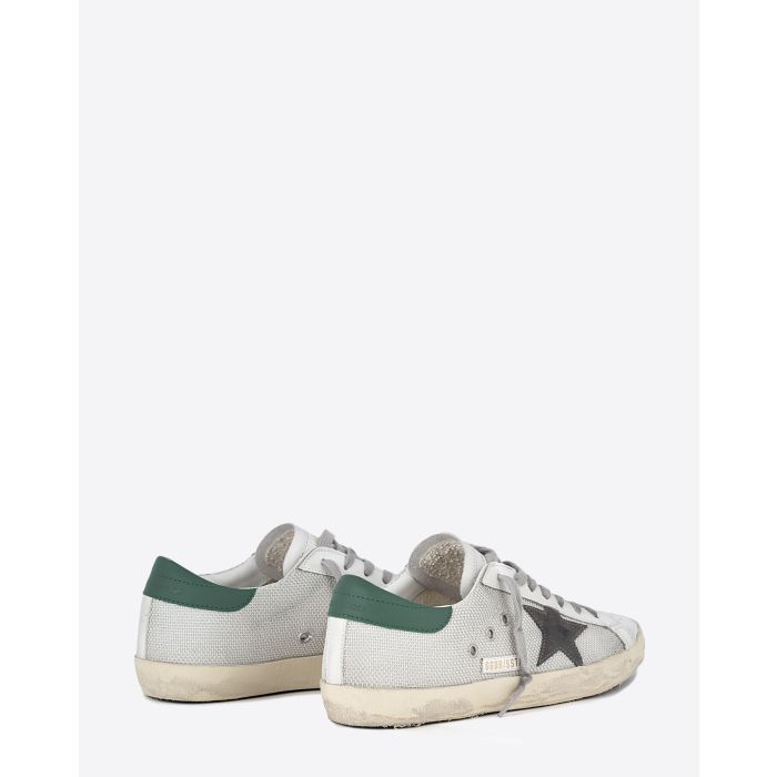 Sneakers Superstar  Golden Goose Blanc Gris Vert 